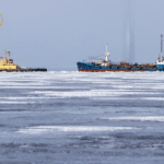 Ship on Frozen Waters